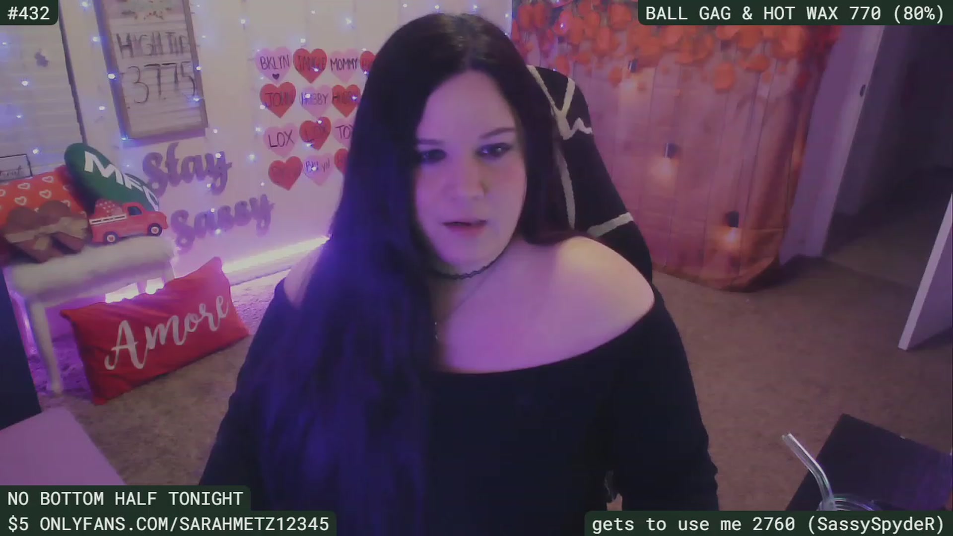Gallery image thumbnail from SassySarah94's myfreecams stream on, 02/17/2023, 04:32 image 9 of 20