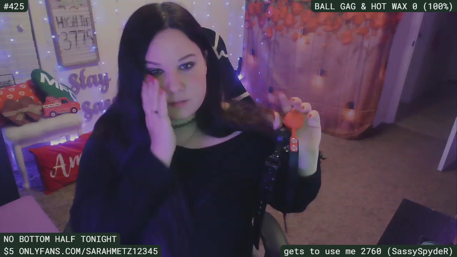 Gallery image thumbnail from SassySarah94's myfreecams stream on, 02/17/2023, 04:32 image 20 of 20