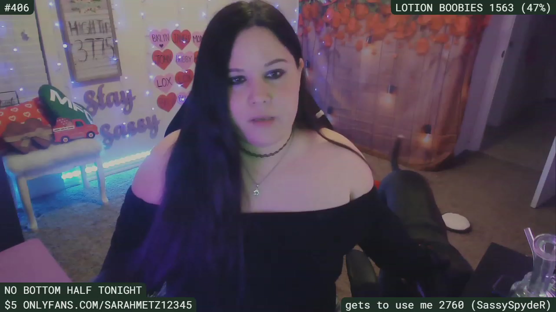 Gallery image thumbnail from SassySarah94's myfreecams stream on, 02/17/2023, 06:40 image 2 of 20