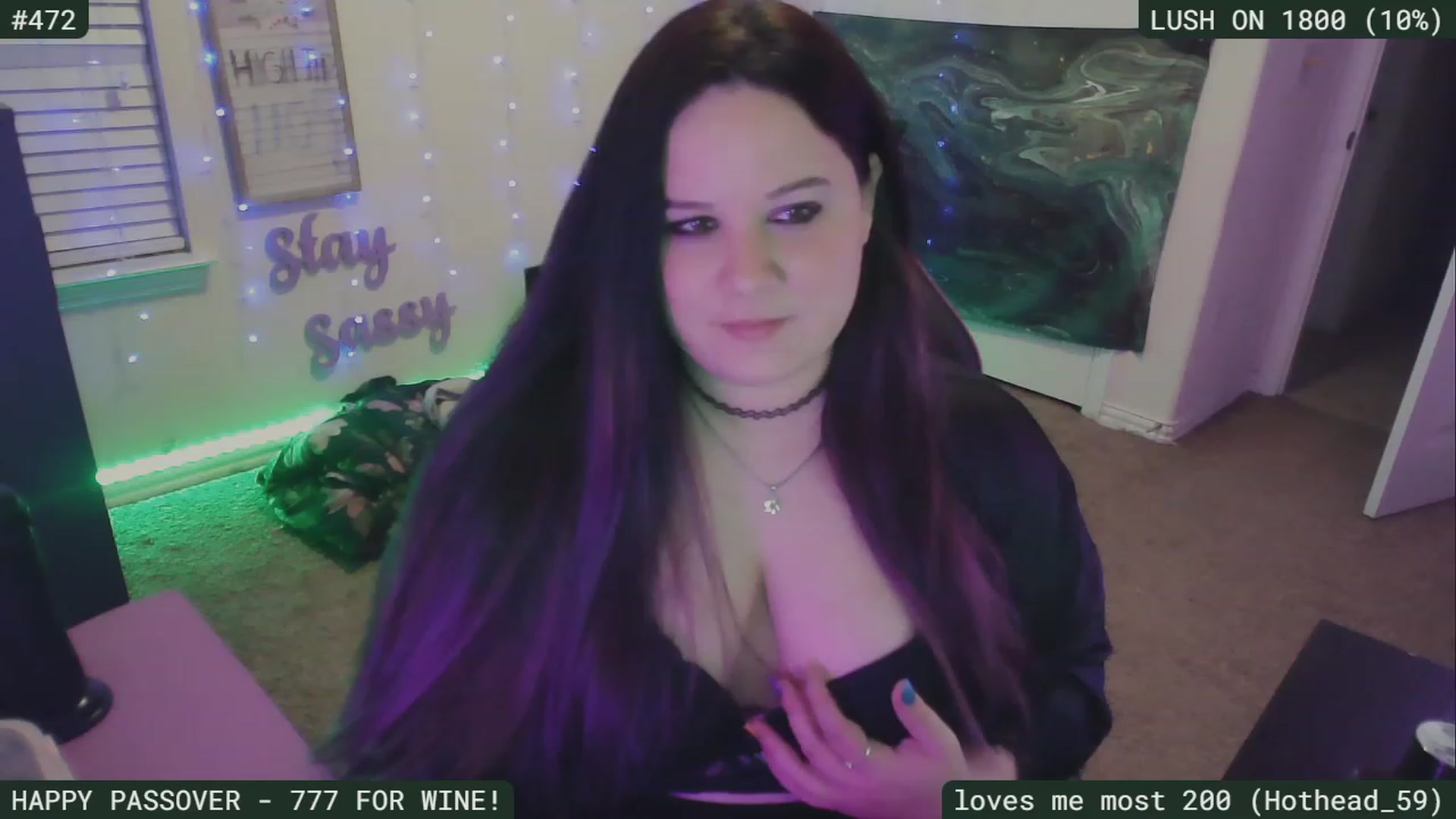 Gallery image thumbnail from SassySarah94's myfreecams stream on, 04/06/2023, 04:10 image 1 of 20