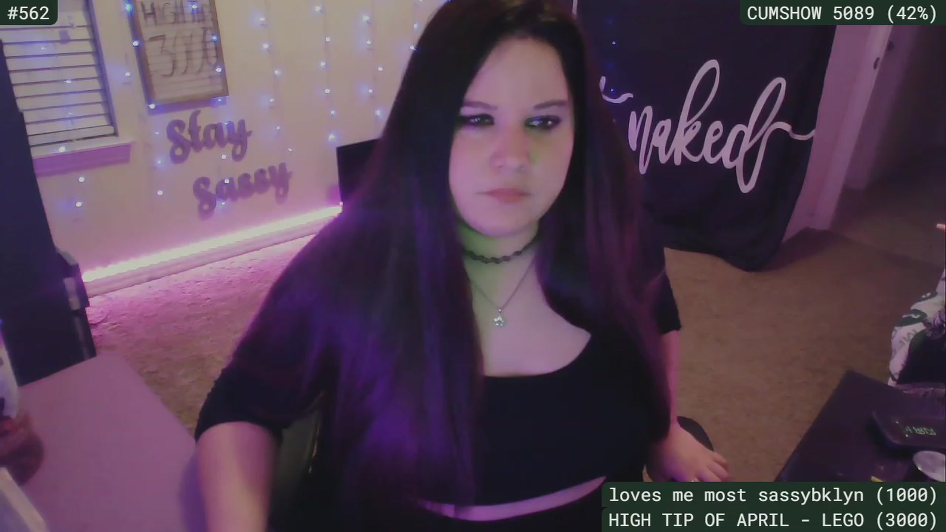 Gallery image thumbnail from SassySarah94's myfreecams stream on, 04/30/2023, 04:41 image 20 of 20