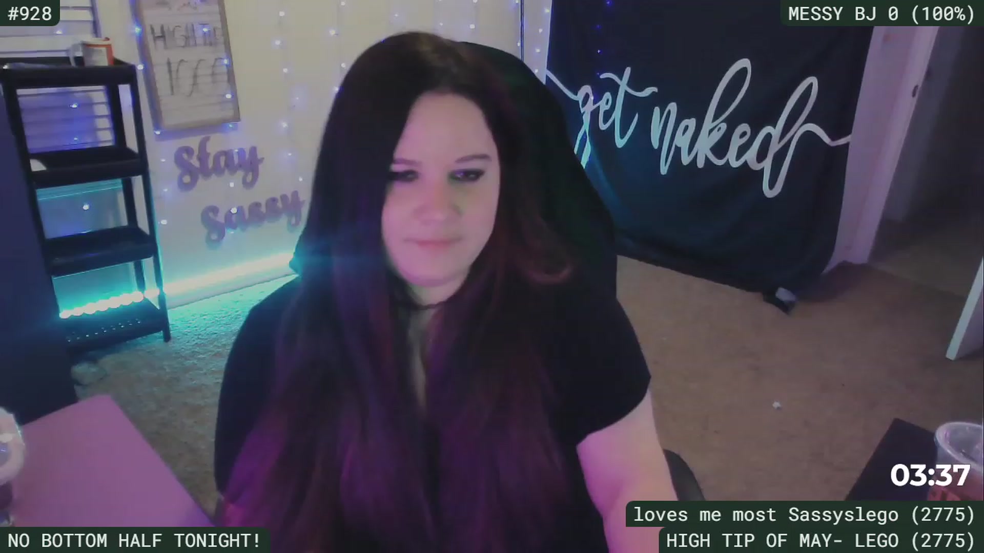 Gallery image thumbnail from SassySarah94's myfreecams stream on, 05/13/2023, 05:47 image 4 of 20