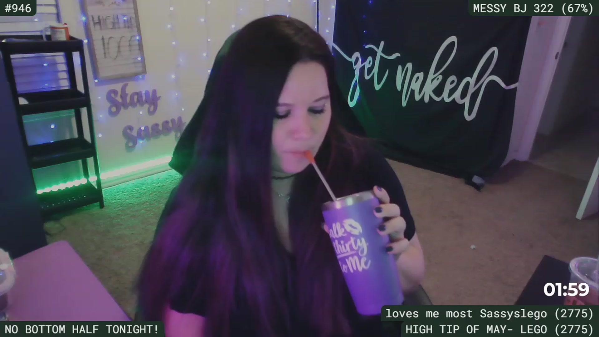 Gallery image thumbnail from SassySarah94's myfreecams stream on, 05/13/2023, 05:47 image 1 of 20