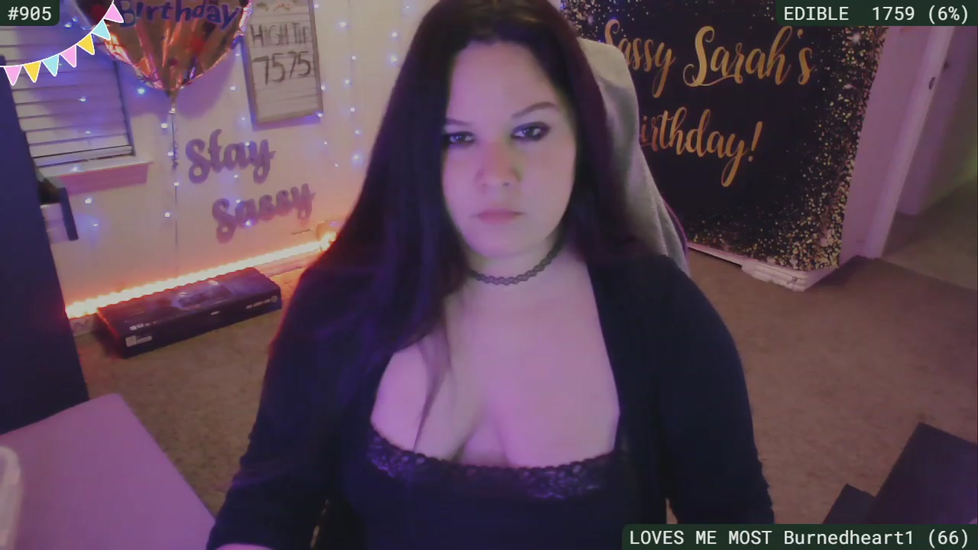 Gallery image thumbnail from SassySarah94's myfreecams stream on, 07/29/2023, 05:12 image 3 of 20