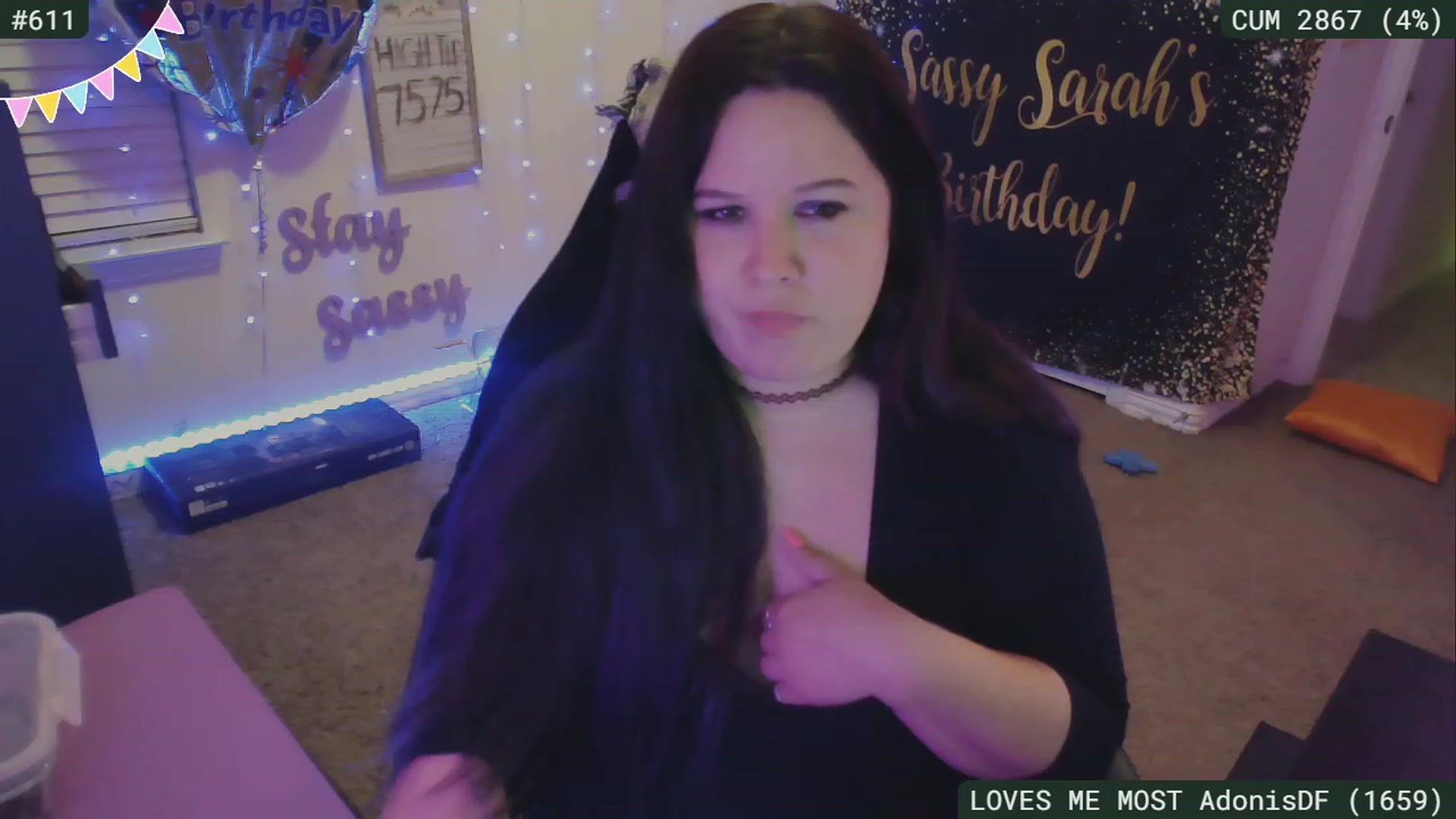 Gallery image thumbnail from SassySarah94's myfreecams stream on, 07/29/2023, 06:44 image 2 of 20