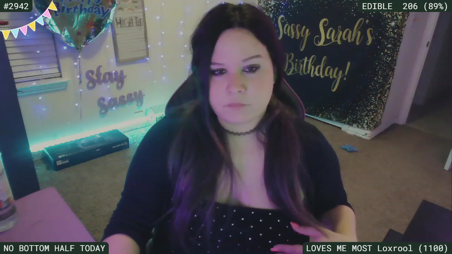 Gallery image thumbnail from SassySarah94's myfreecams stream on, 08/05/2023, 04:18 image 11 of 20