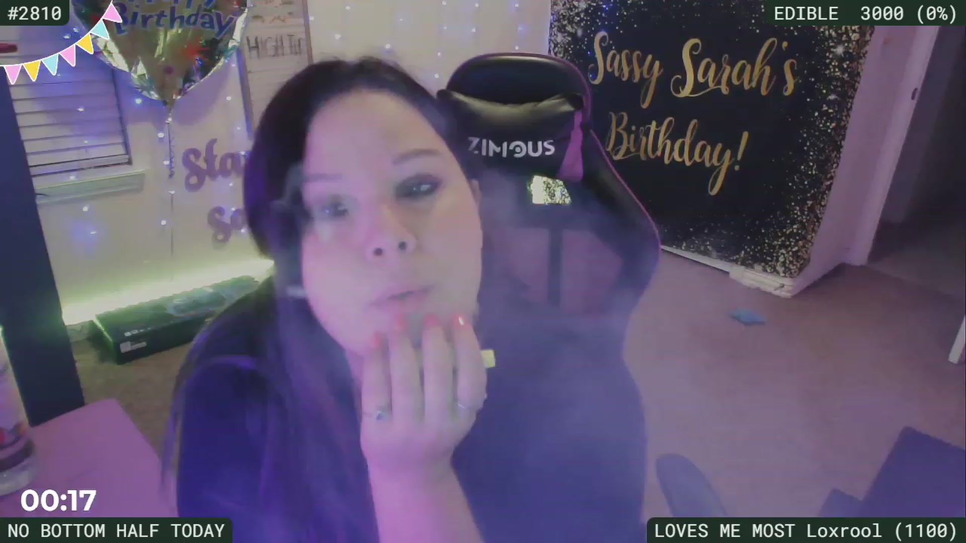 Gallery image thumbnail from SassySarah94's myfreecams stream on, 08/05/2023, 04:18 image 14 of 20