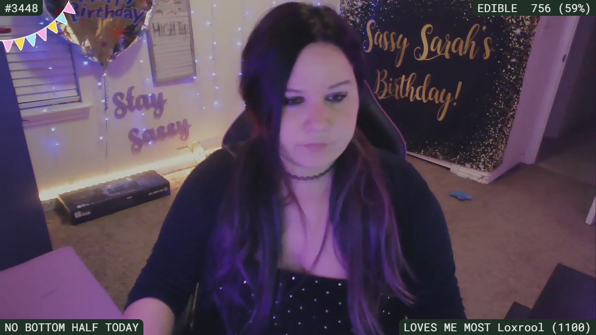 Gallery image thumbnail from SassySarah94's myfreecams stream on, 08/05/2023, 04:18 image 9 of 20