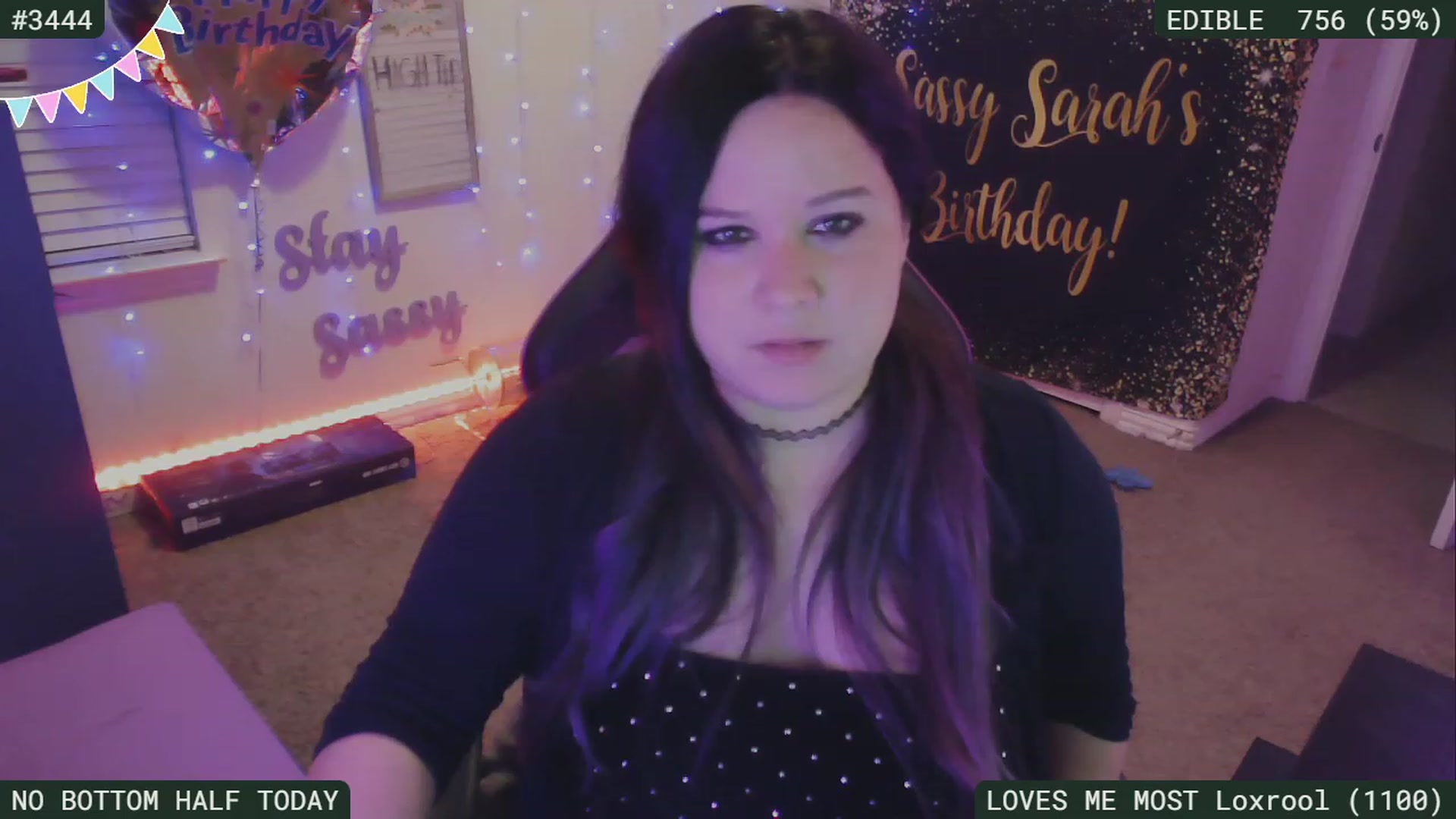 Gallery image thumbnail from SassySarah94's myfreecams stream on, 08/05/2023, 04:18 image 8 of 20