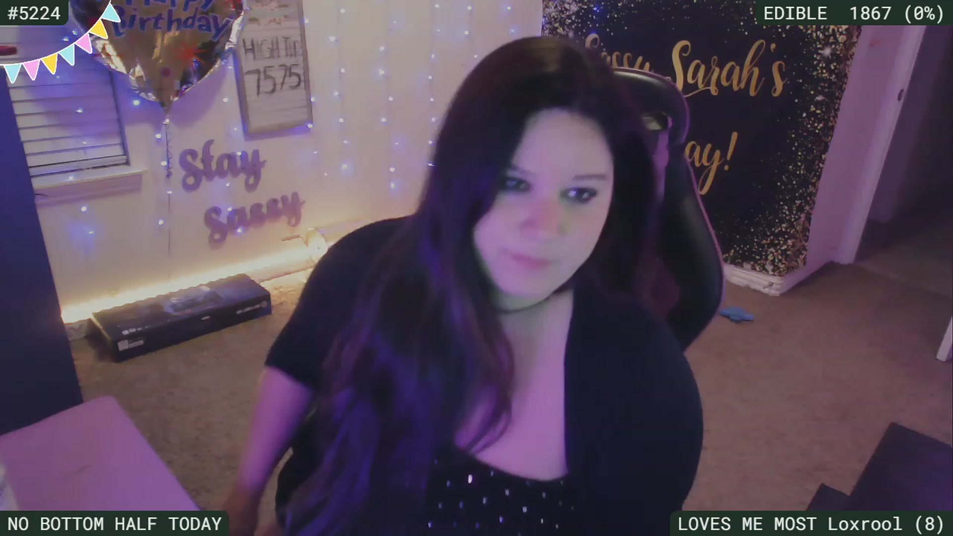 Gallery image thumbnail from SassySarah94's myfreecams stream on, 08/05/2023, 04:18 image 4 of 20