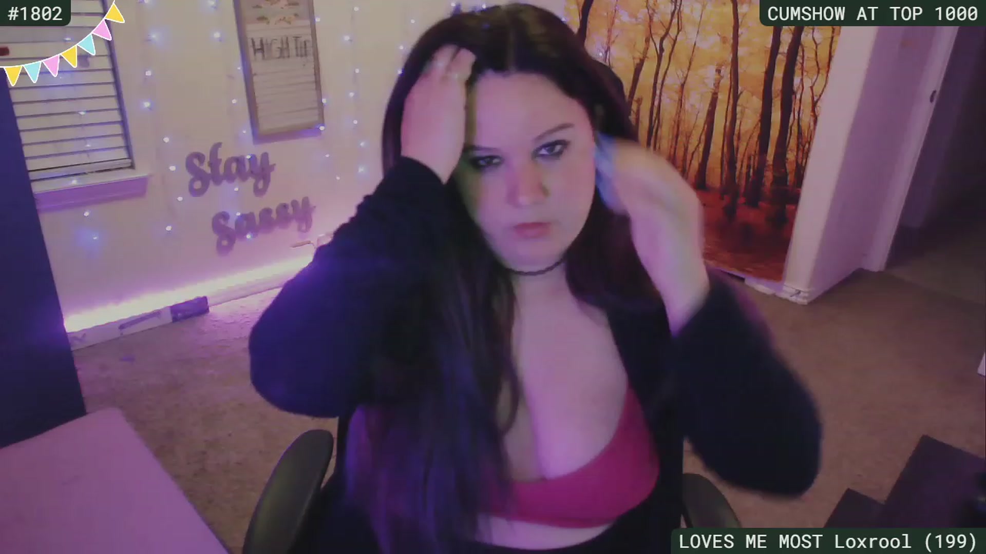 Gallery image thumbnail from SassySarah94's myfreecams stream on, 08/16/2023, 04:20 image 3 of 20