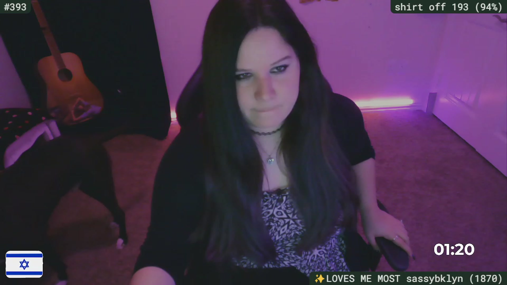 Gallery image thumbnail from SassySarah94's myfreecams stream on, 11/03/2023, 03:51 image 8 of 20