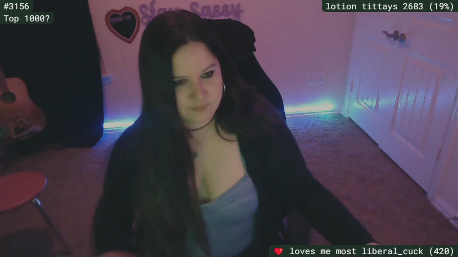 Gallery image thumbnail from SassySarah94's myfreecams stream on, 04/16/2024, 02:24 image 1 of 20