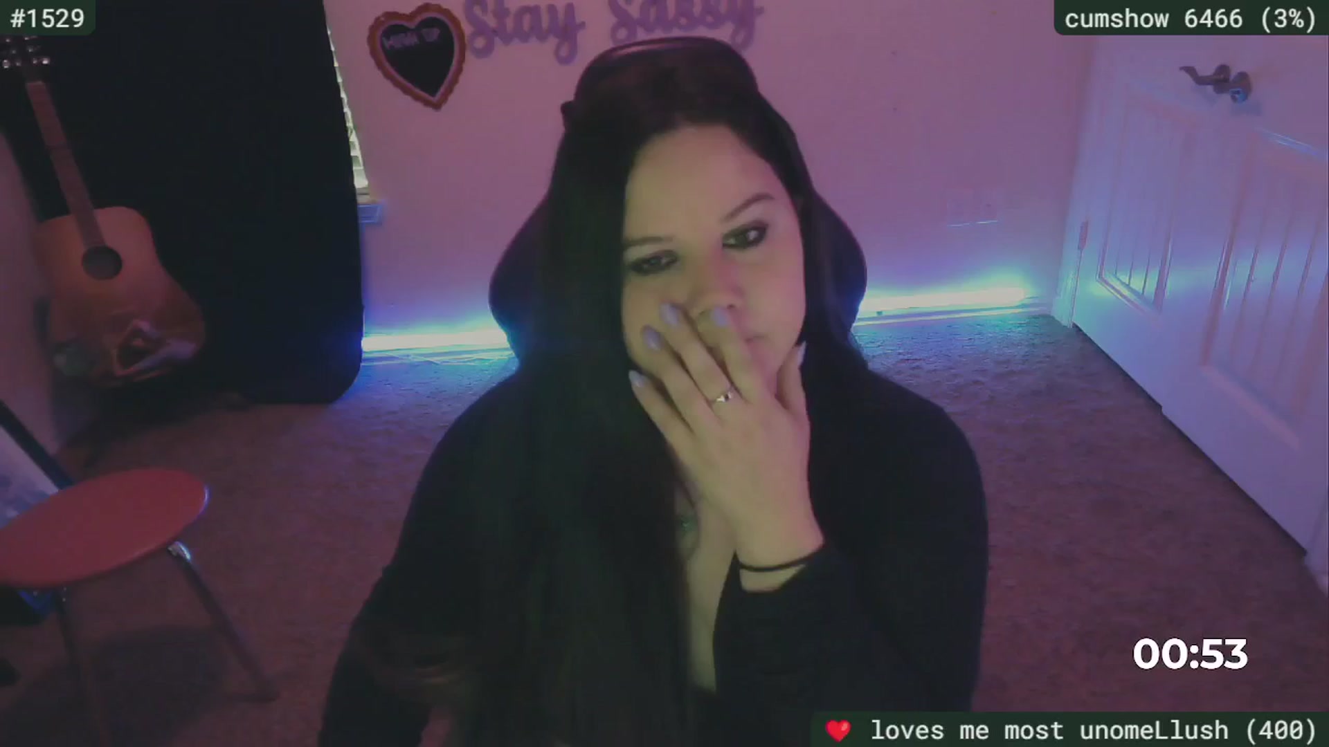 Gallery image thumbnail from SassySarah94's myfreecams stream on, 04/22/2024, 21:23 image 20 of 20