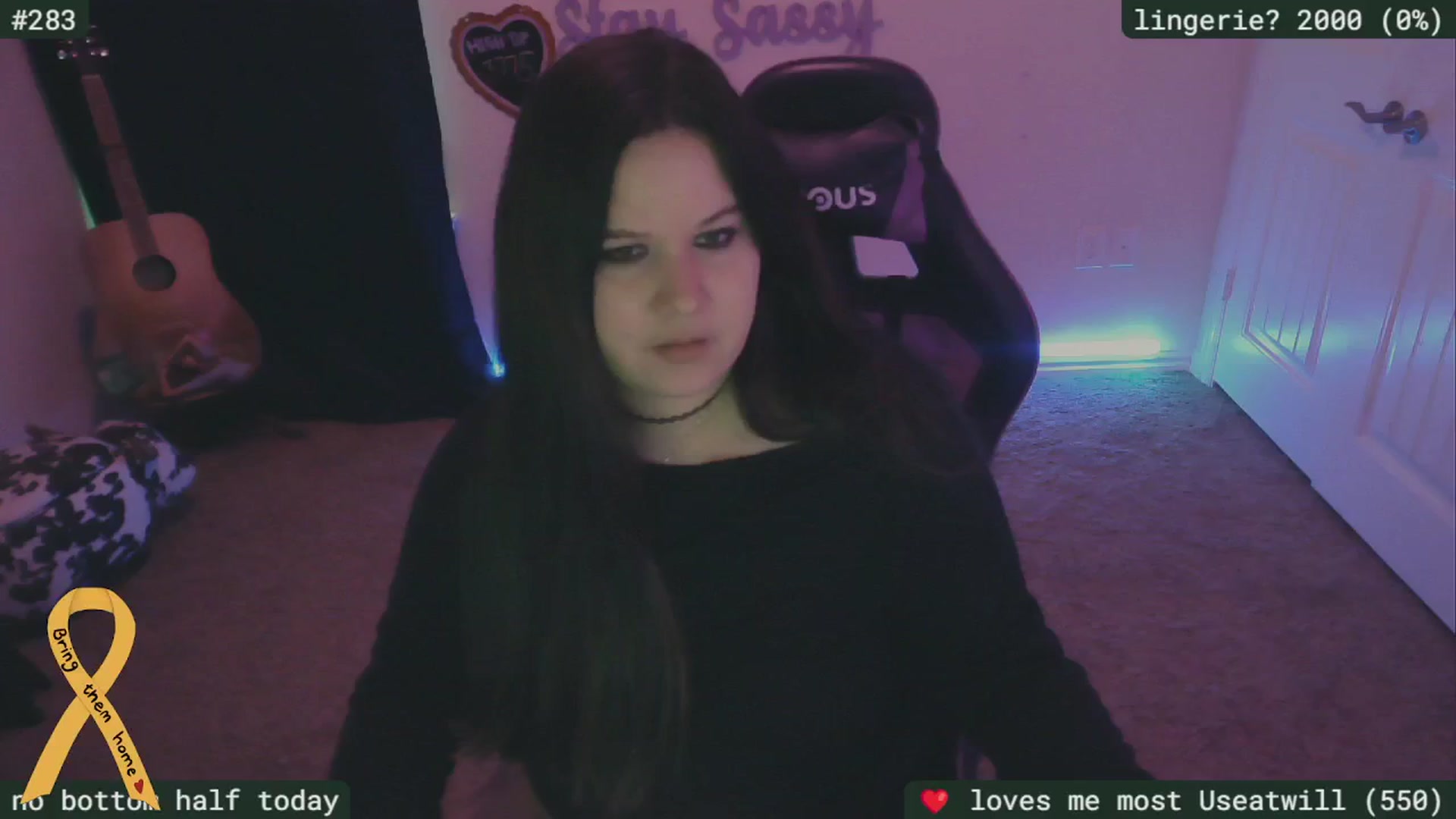 Gallery image thumbnail from SassySarah94's myfreecams stream on, 05/07/2024, 20:32 image 9 of 20