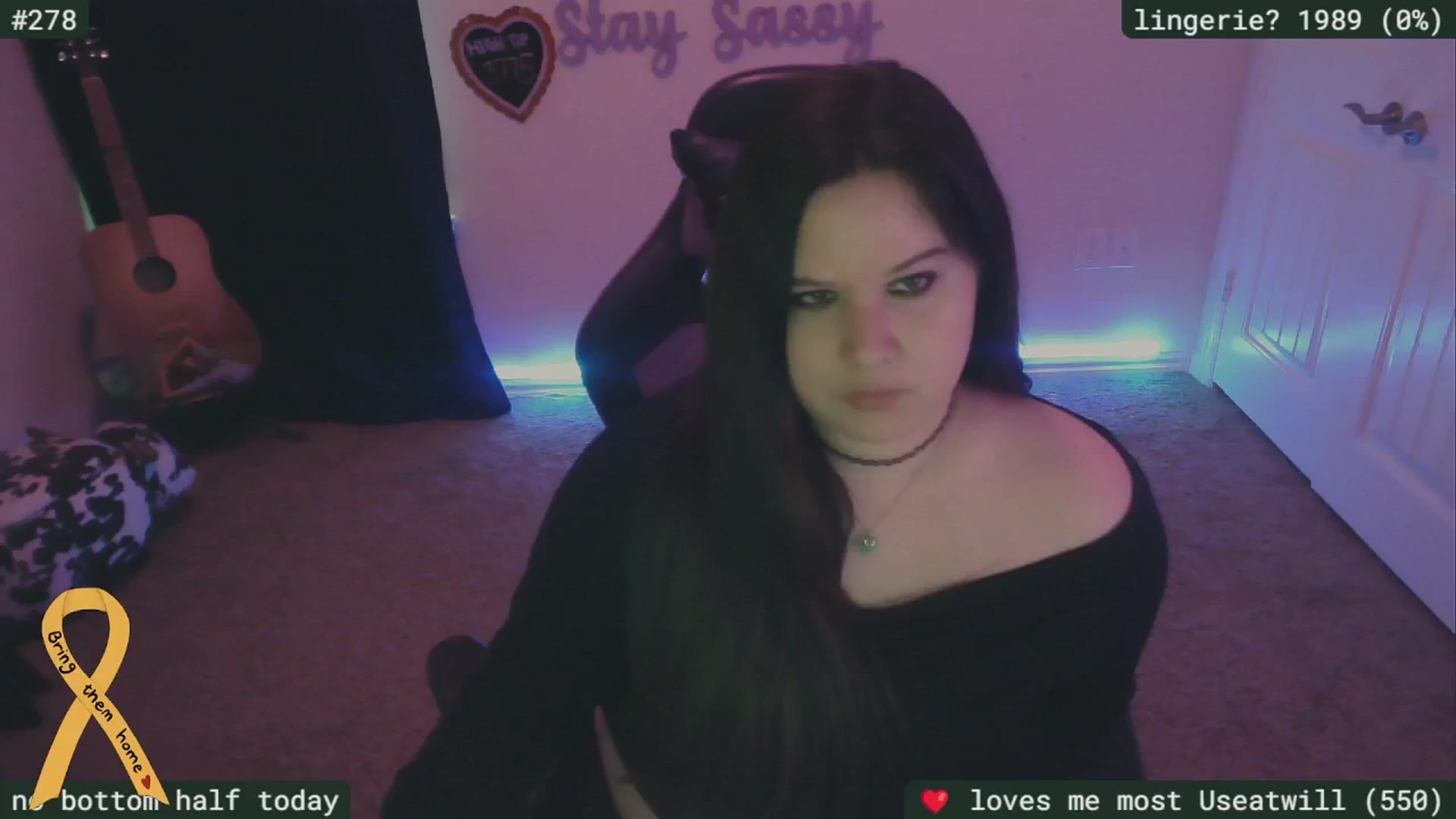 Gallery image thumbnail from SassySarah94's myfreecams stream on, 05/07/2024, 20:32 image 12 of 20
