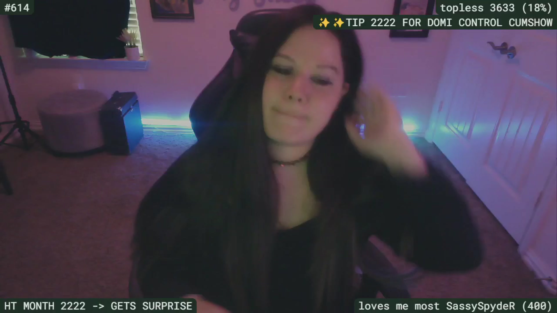 Gallery image thumbnail from SassySarah94's myfreecams stream on, 09/17/2024, 05:44 image 15 of 20