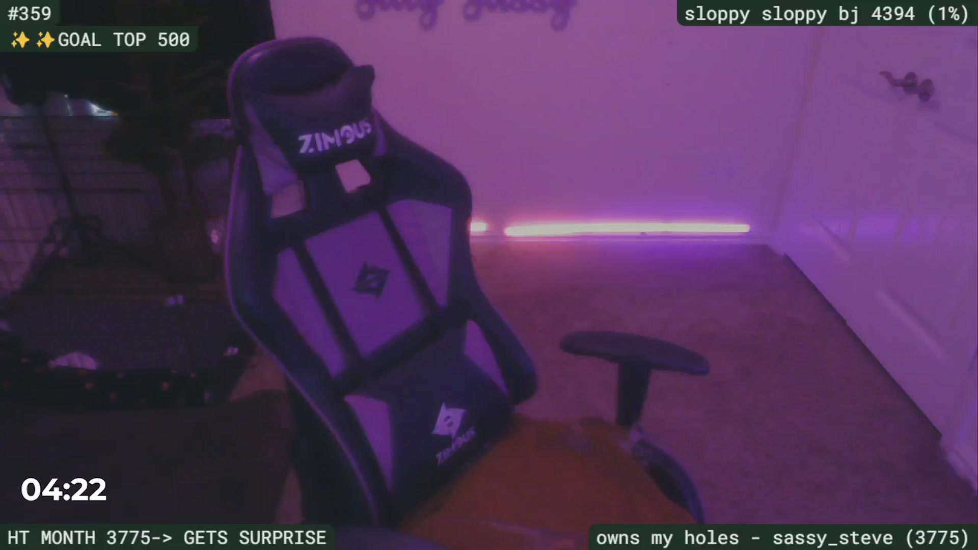 Gallery image thumbnail from SassySarah94's myfreecams stream on, 09/25/2024, 21:19 image 20 of 20