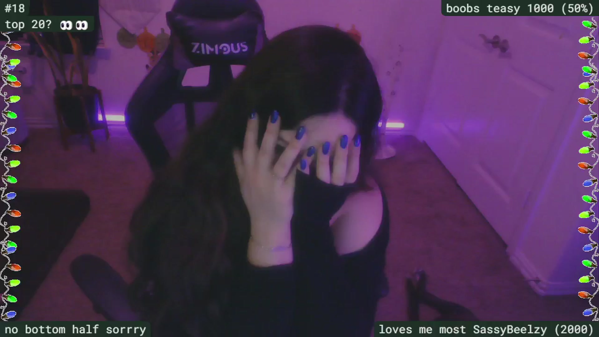 Gallery image thumbnail from SassySarah94's myfreecams stream on, 12/25/2024, 08:47 image 2 of 20