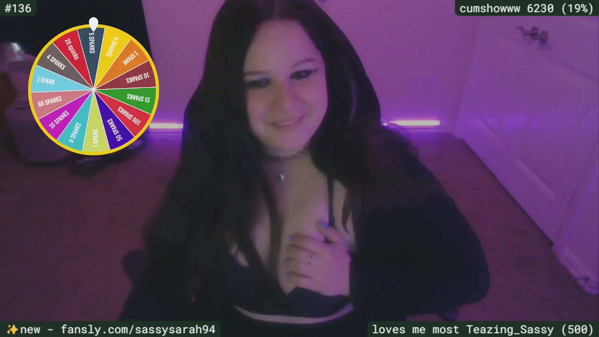 Gallery image thumbnail from SassySarah94's myfreecams stream on, 04/09/2025, 21:41 image 14 of 20