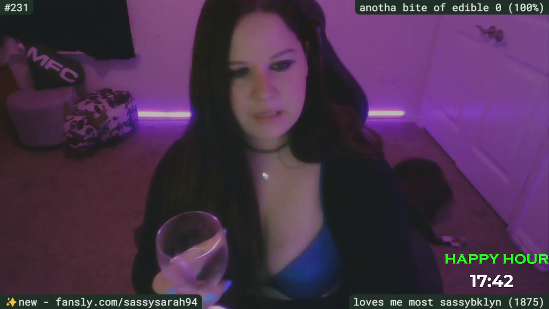 Gallery image thumbnail from SassySarah94's myfreecams stream on, 04/18/2025, 04:06 image 11 of 20