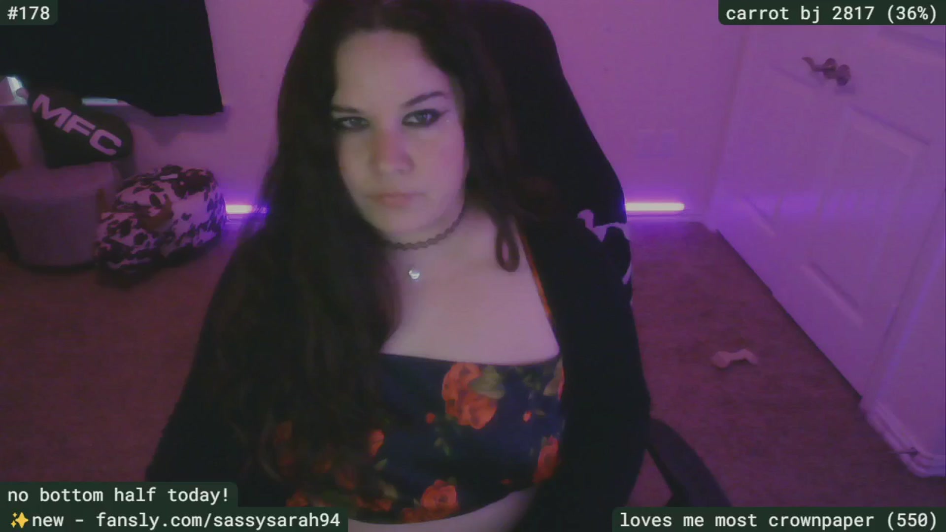 Gallery image thumbnail from SassySarah94's myfreecams stream on, 04/20/2025, 22:24 image 12 of 20