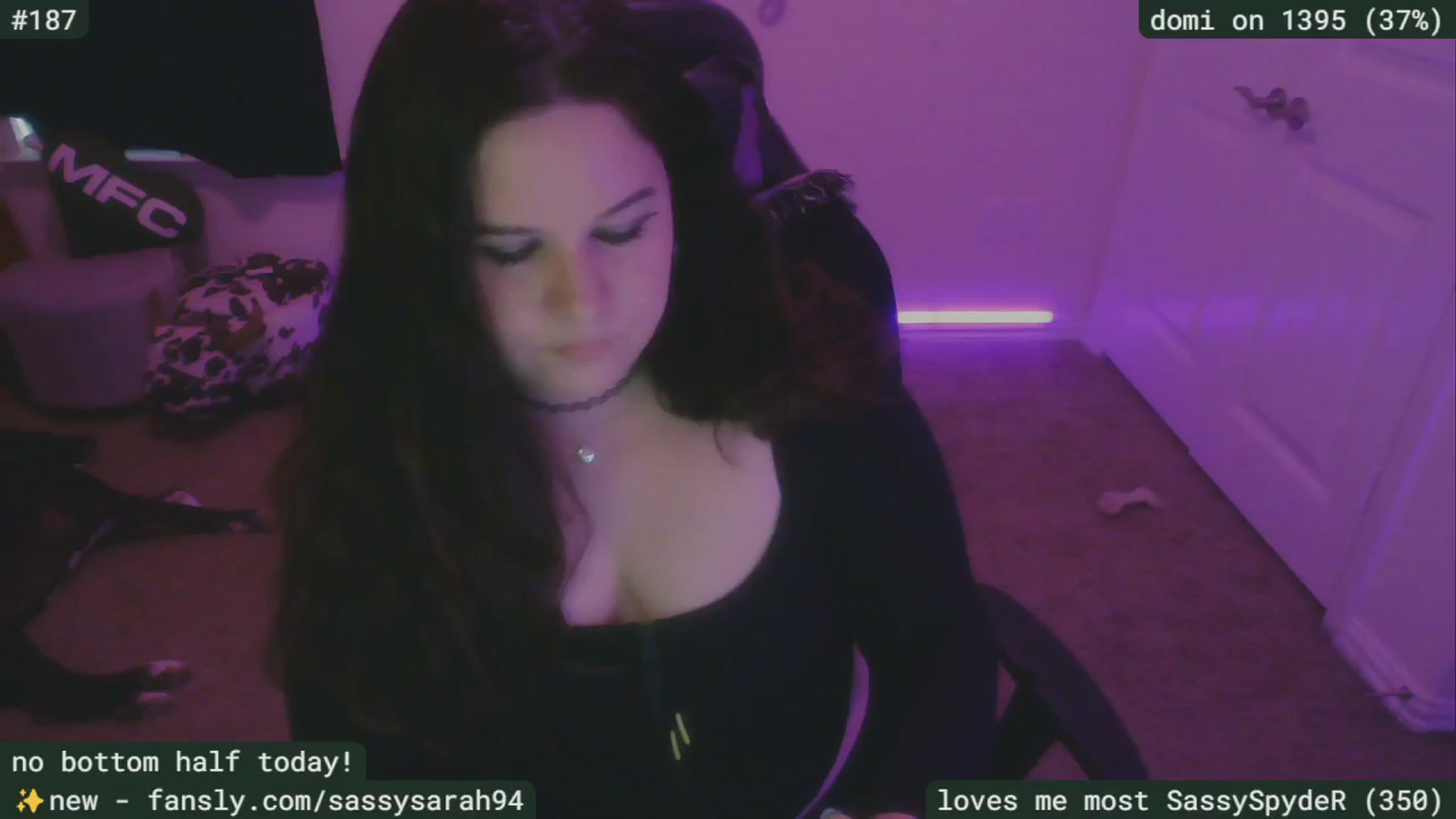 Gallery image thumbnail from SassySarah94's myfreecams stream on, 04/21/2025, 23:13 image 7 of 20