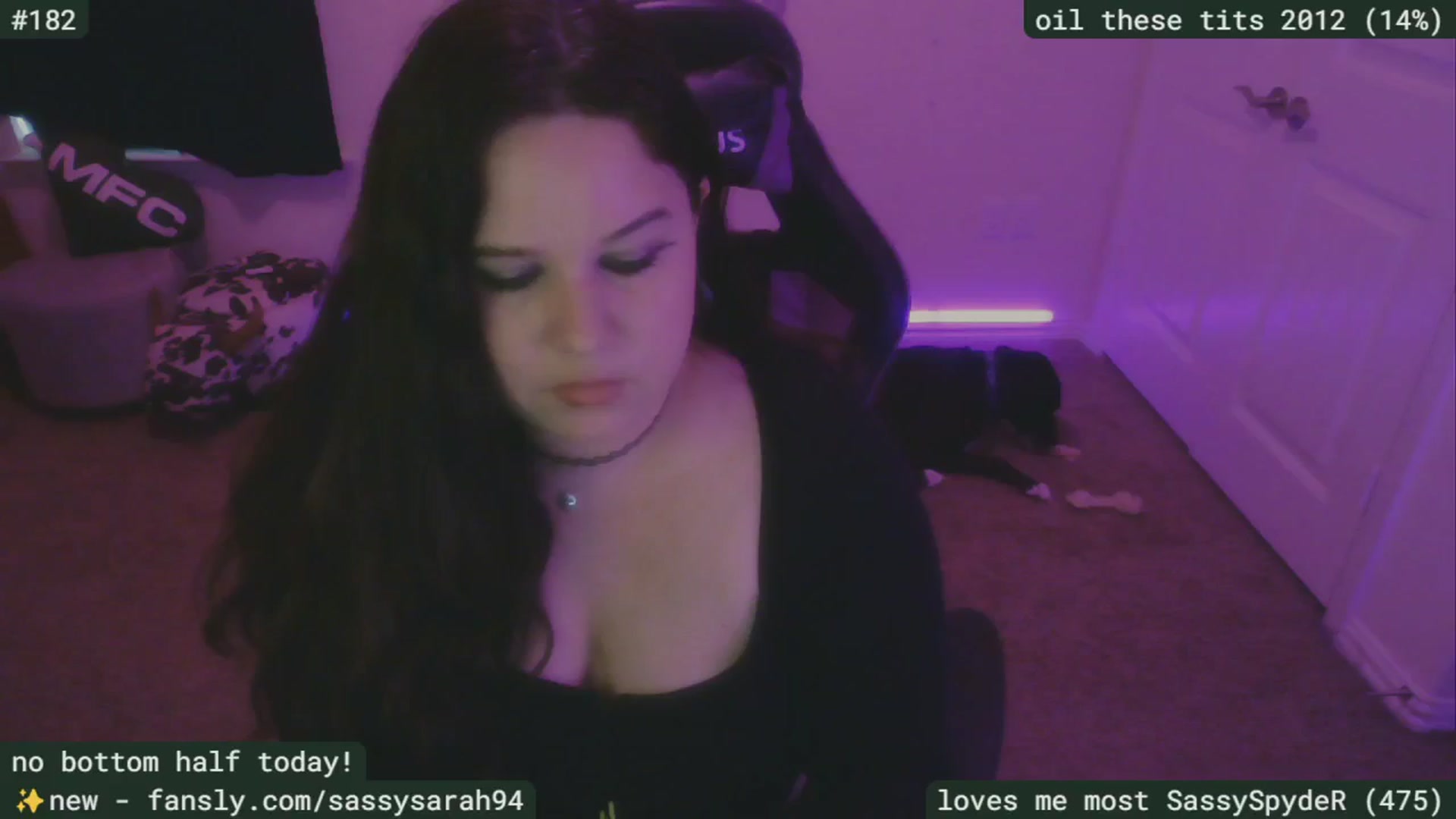 Gallery image thumbnail from SassySarah94's myfreecams stream on, 04/21/2025, 23:13 image 20 of 20