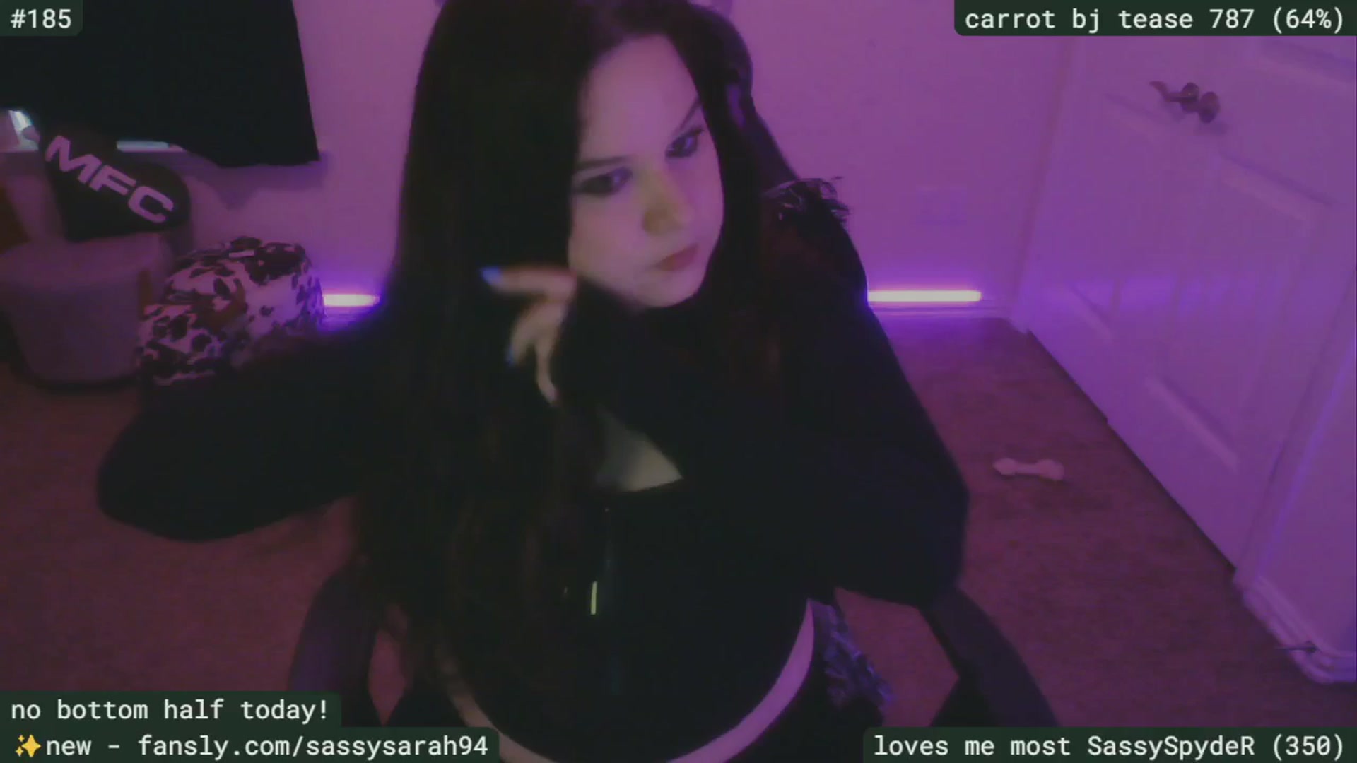 Gallery image thumbnail from SassySarah94's myfreecams stream on, 04/21/2025, 23:13 image 10 of 20