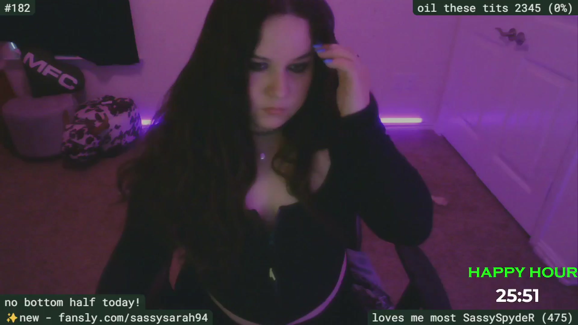 Gallery image thumbnail from SassySarah94's myfreecams stream on, 04/22/2025, 24:57 image 6 of 20