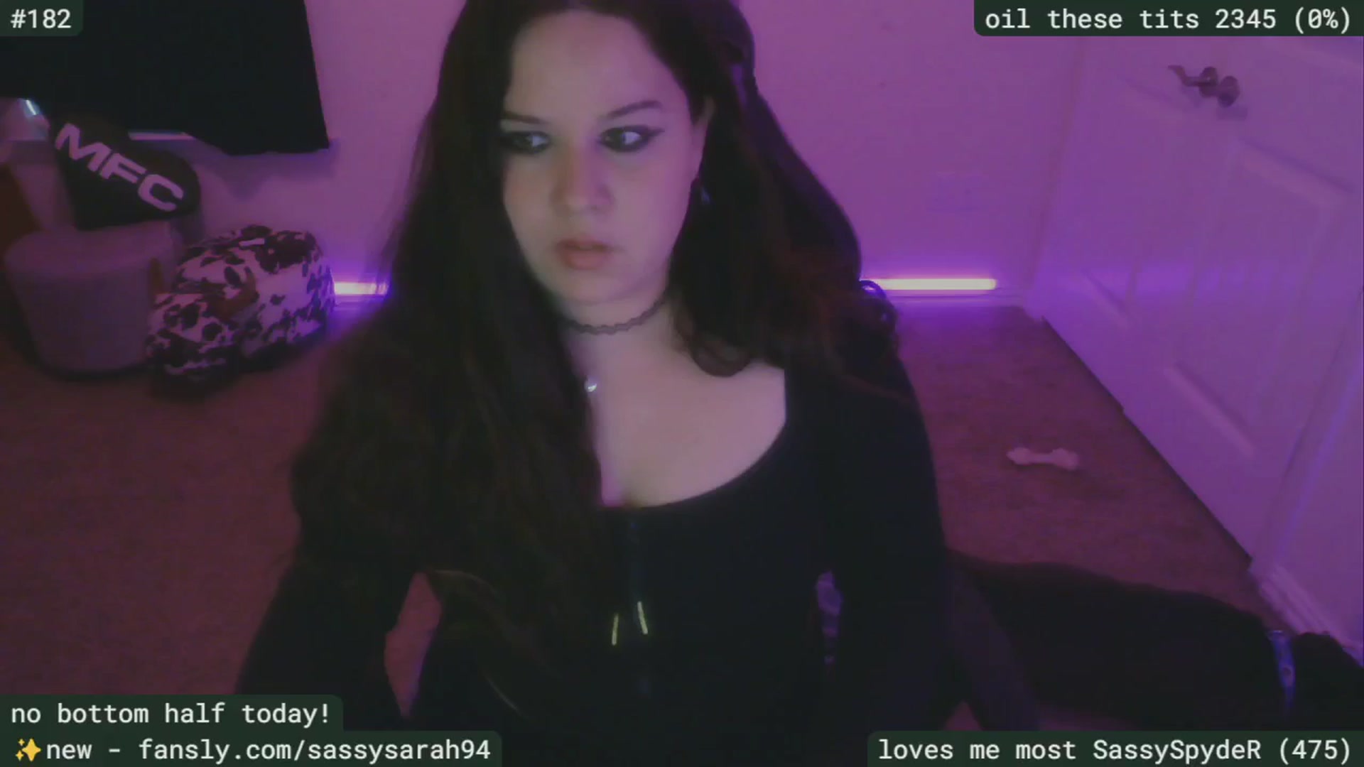 Gallery image thumbnail from SassySarah94's myfreecams stream on, 04/22/2025, 24:57 image 1 of 20