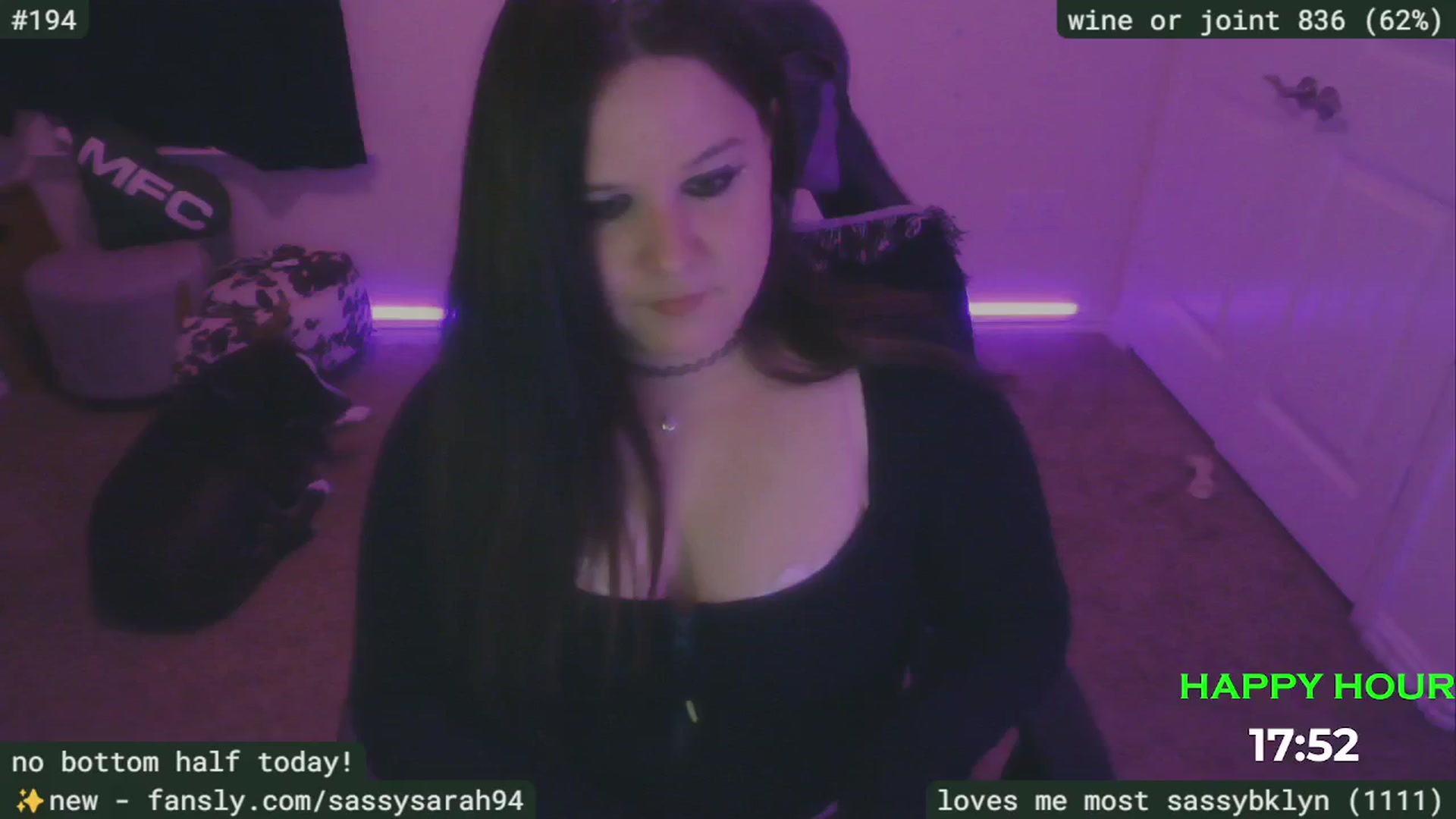 Gallery image thumbnail from SassySarah94's myfreecams stream on, 04/24/2025, 02:47 image 15 of 20