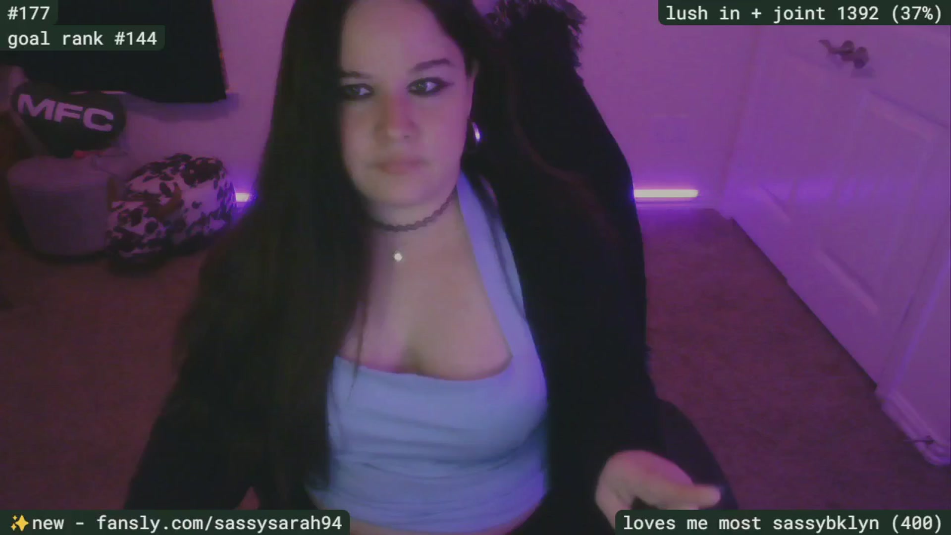 Gallery image thumbnail from SassySarah94's myfreecams stream on, 05/01/2025, 02:30 image 15 of 20