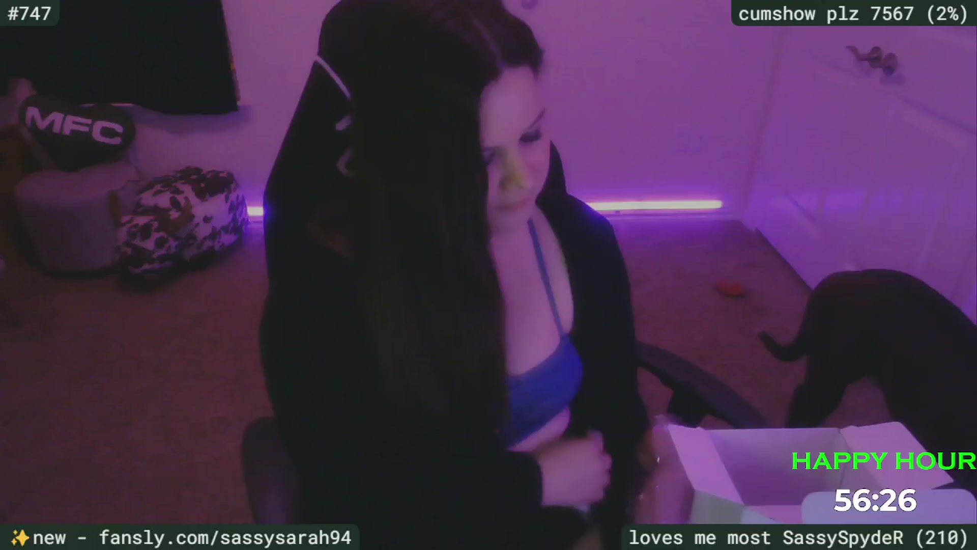 Gallery image thumbnail from SassySarah94's myfreecams stream on, 05/09/2025, 02:27 image 6 of 20