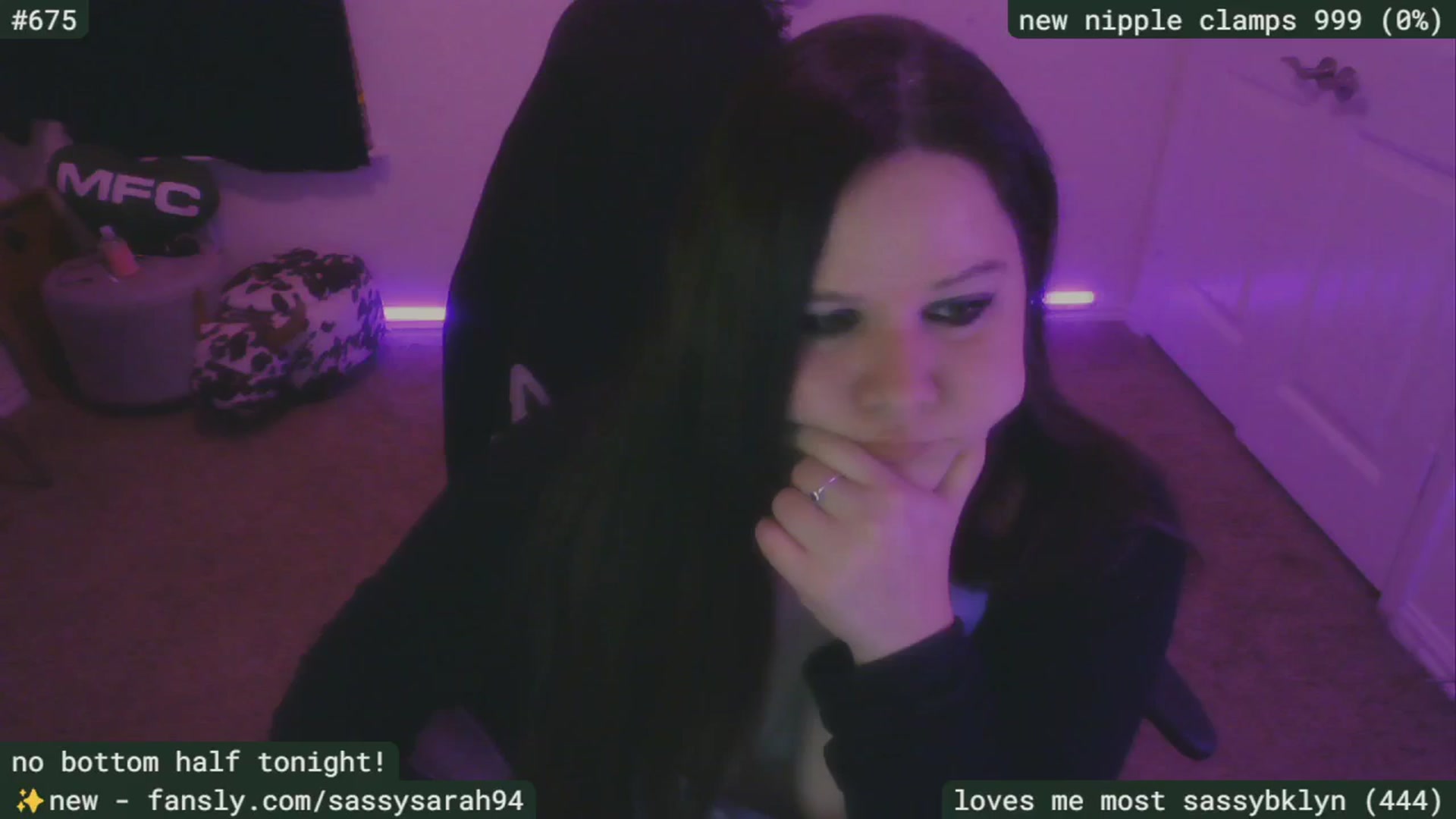 Gallery image thumbnail from SassySarah94's myfreecams stream on, 05/17/2025, 04:10 image 20 of 20