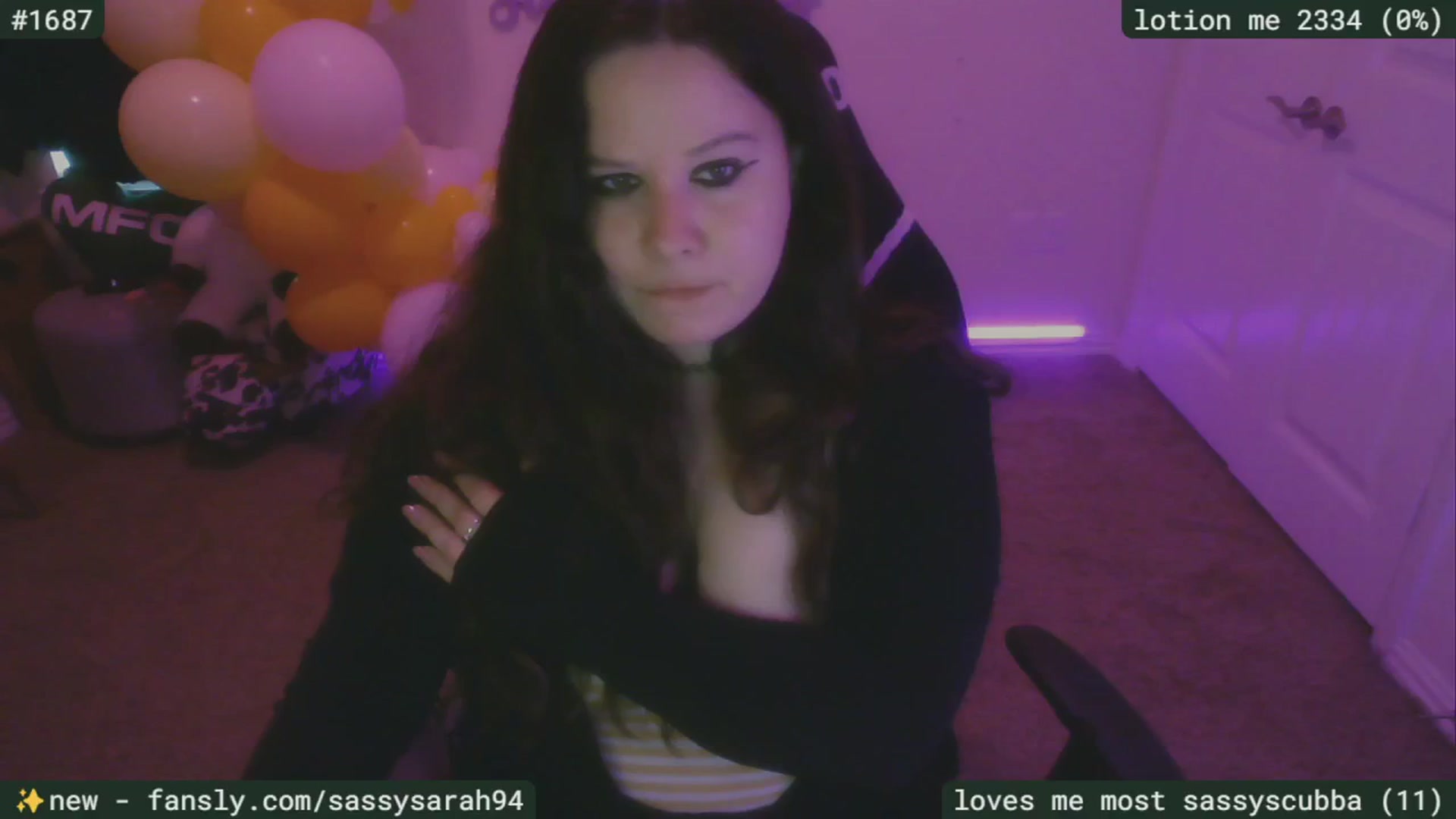 Gallery image thumbnail from SassySarah94's myfreecams stream on, 06/04/2025, 20:26 image 2 of 20
