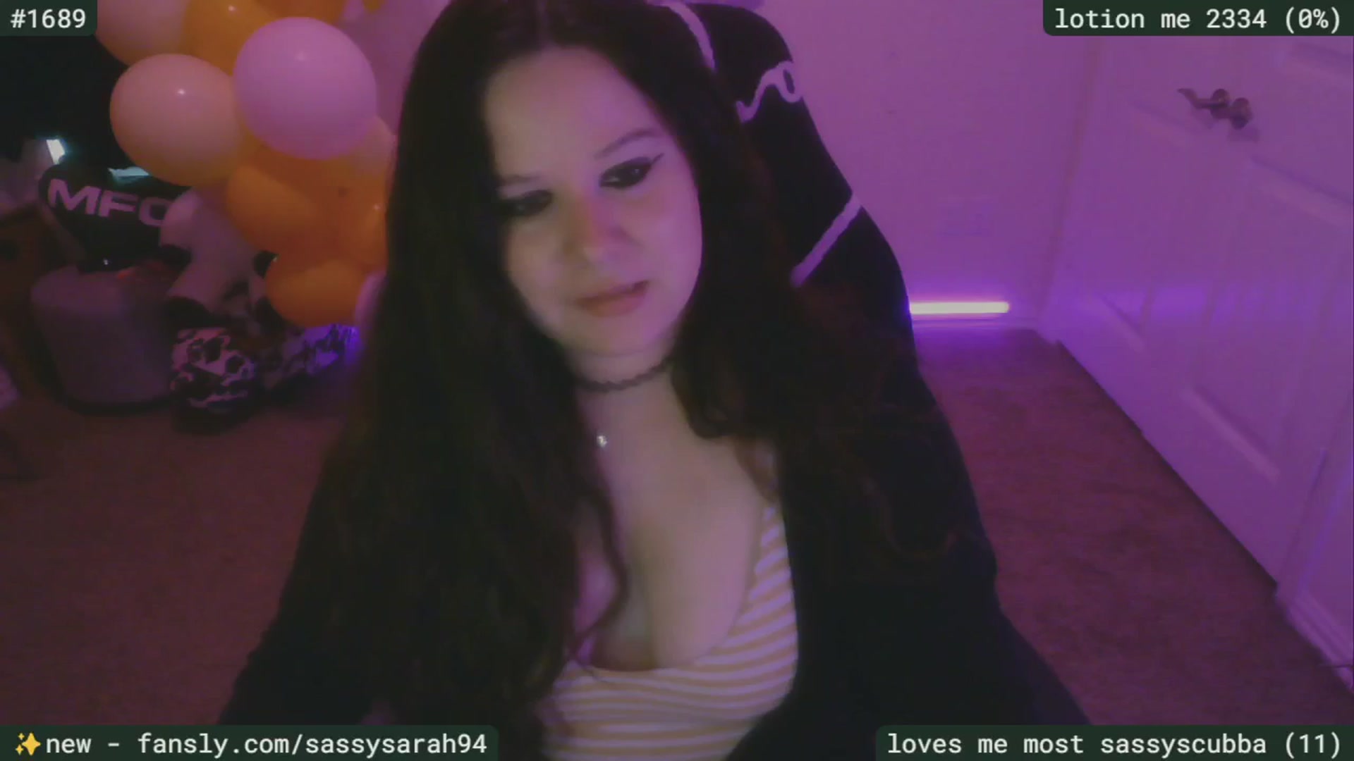Gallery image thumbnail from SassySarah94's myfreecams stream on, 06/04/2025, 20:26 image 4 of 20