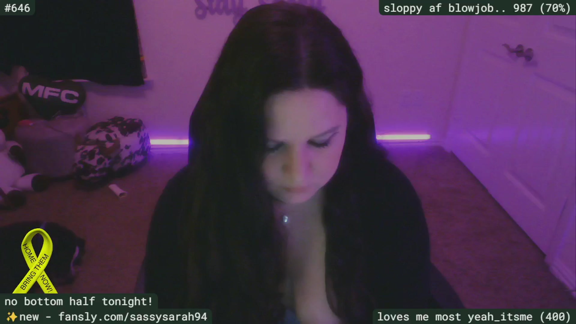 Gallery image thumbnail from SassySarah94's myfreecams stream on, 06/13/2025, 02:34 image 17 of 20