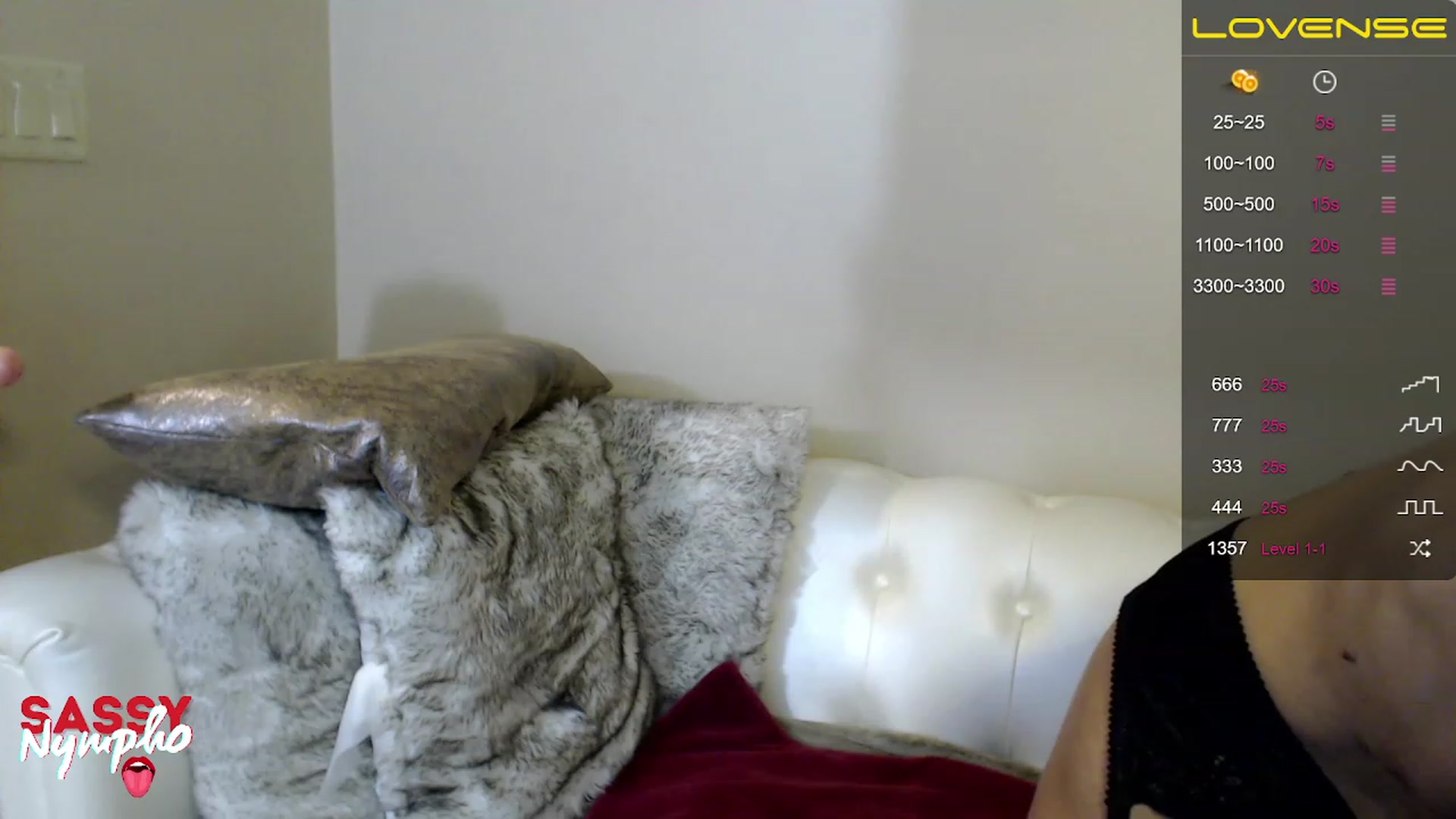 Gallery image thumbnail from Sassy_Nympho's myfreecams stream on, 12/18/2022, 22:41 image 1 of 20