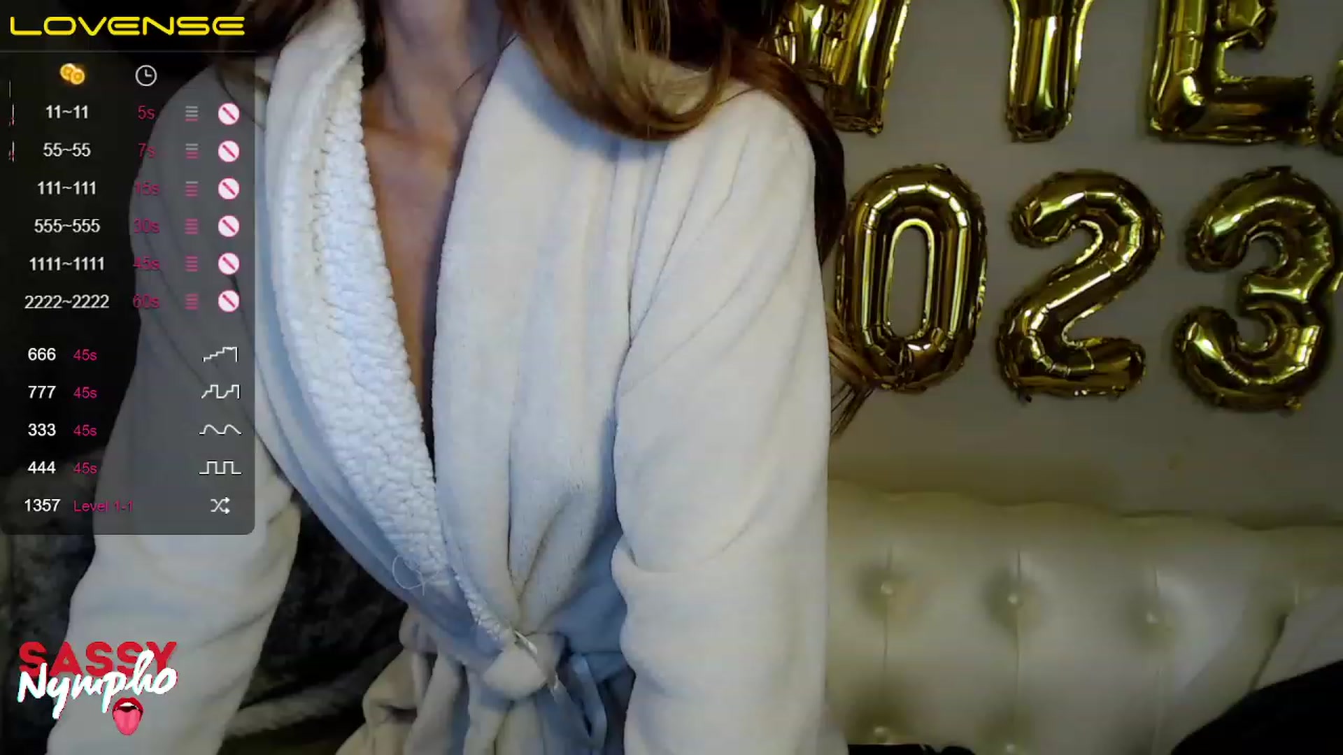 Gallery image thumbnail from Sassy_Nympho's myfreecams stream on, 01/03/2023, 12:21 image 1 of 20