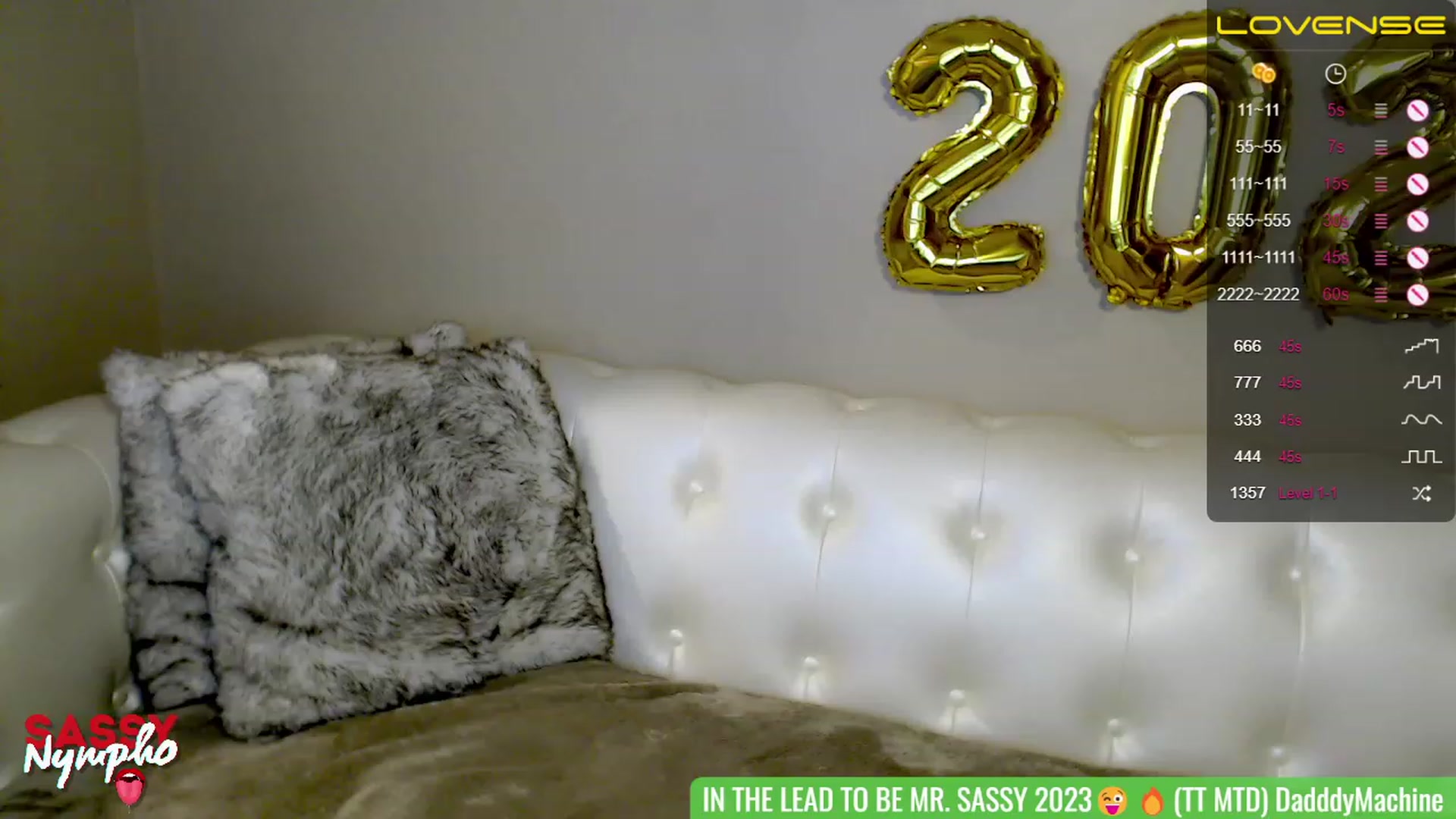 Gallery image thumbnail from Sassy_Nympho's myfreecams stream on, 01/05/2023, 09:47 image 2 of 20
