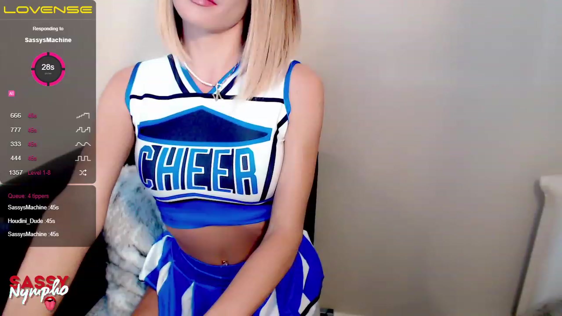 Gallery image thumbnail from Sassy_Nympho's myfreecams stream on, 01/17/2023, 03:52 image 7 of 20