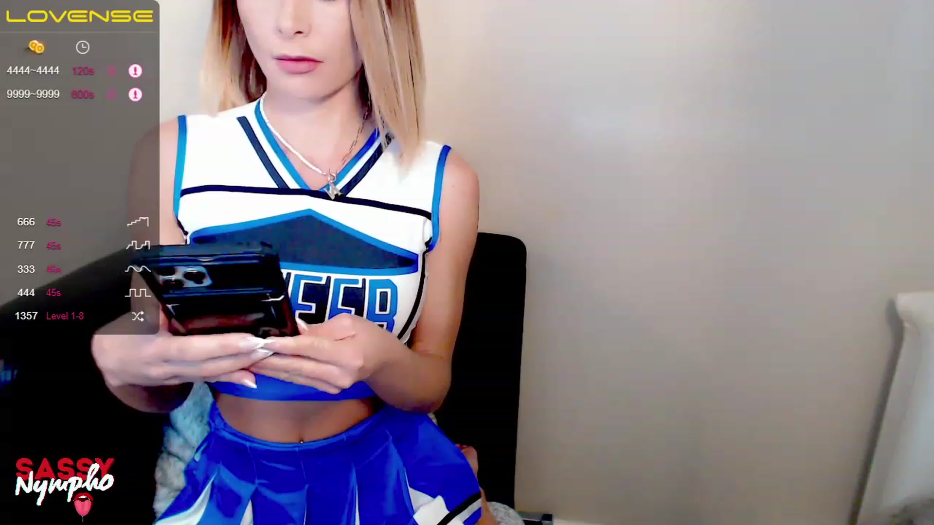 Gallery image thumbnail from Sassy_Nympho's myfreecams stream on, 01/17/2023, 03:52 image 15 of 20