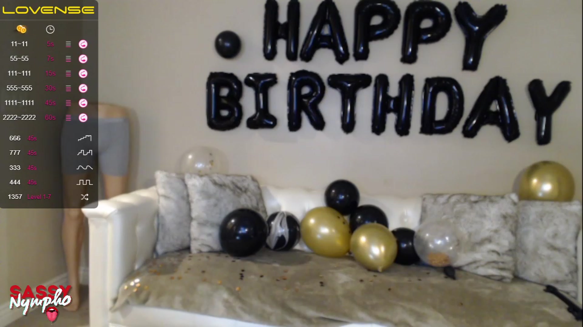 Gallery image thumbnail from Sassy_Nympho's myfreecams stream on, 02/04/2023, 13:54 image 13 of 20