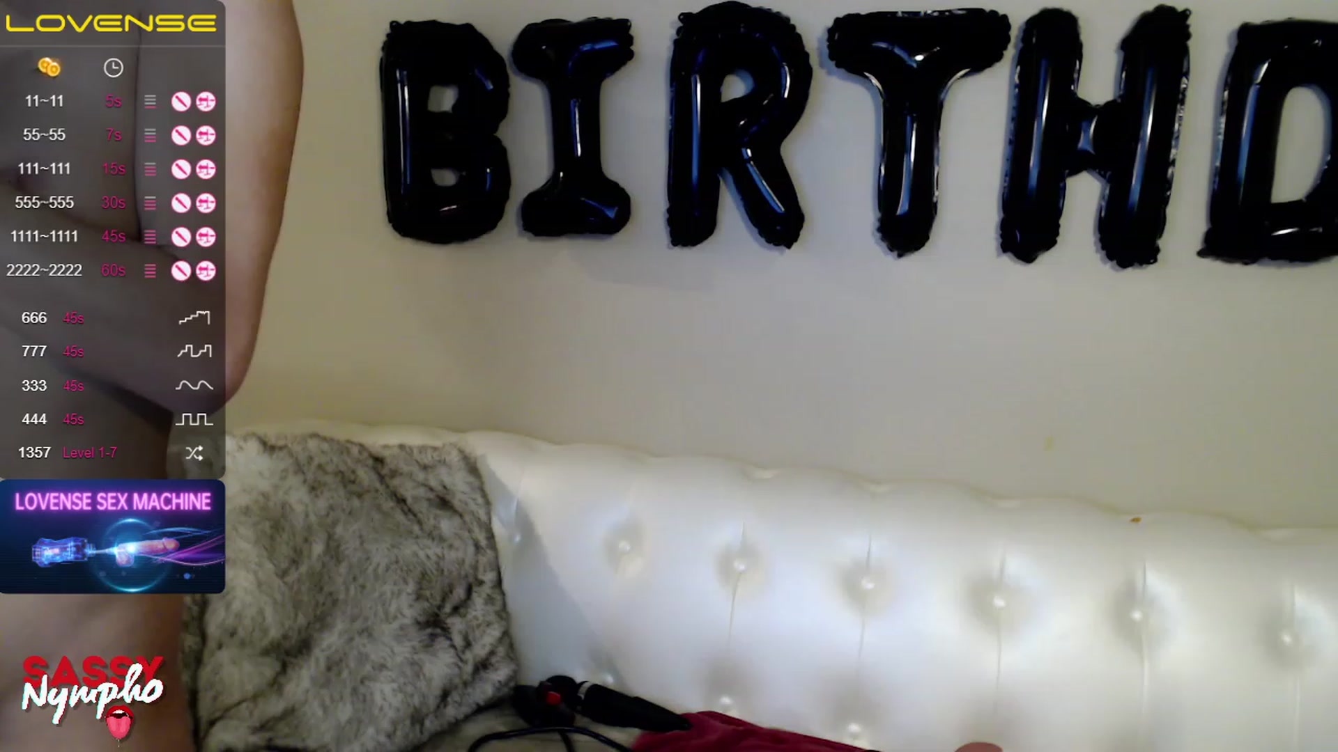 Gallery image thumbnail from Sassy_Nympho's myfreecams stream on, 02/04/2023, 19:33 image 8 of 20