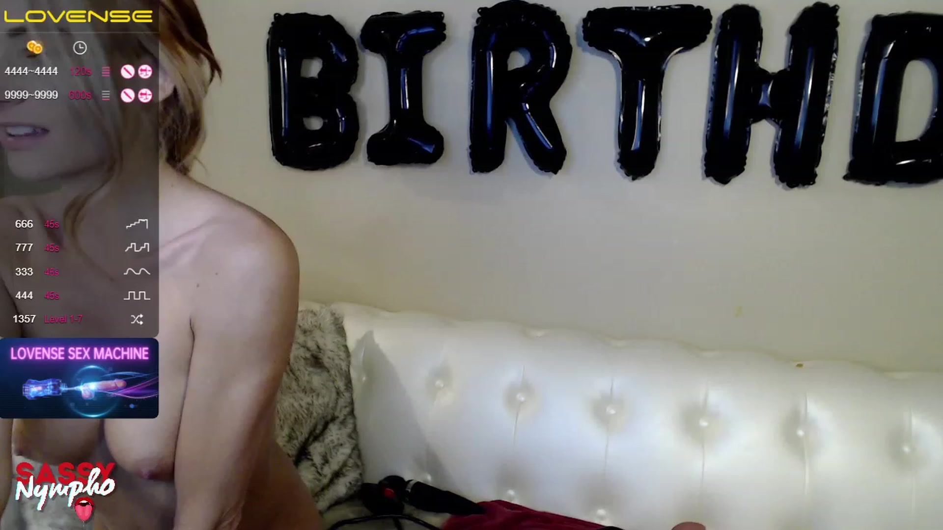 Gallery image thumbnail from Sassy_Nympho's myfreecams stream on, 02/04/2023, 19:33 image 10 of 20