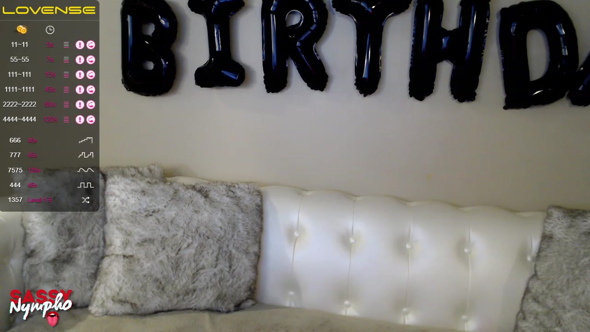 Gallery image thumbnail from Sassy_Nympho's myfreecams stream on, 02/09/2023, 04:49 image 18 of 20