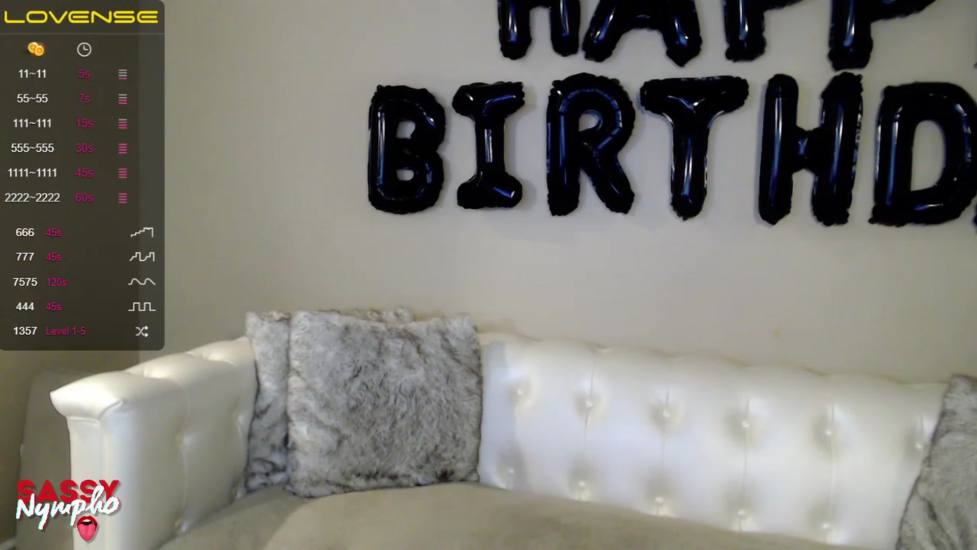 Gallery image thumbnail from Sassy_Nympho's myfreecams stream on, 02/11/2023, 13:37 image 2 of 20