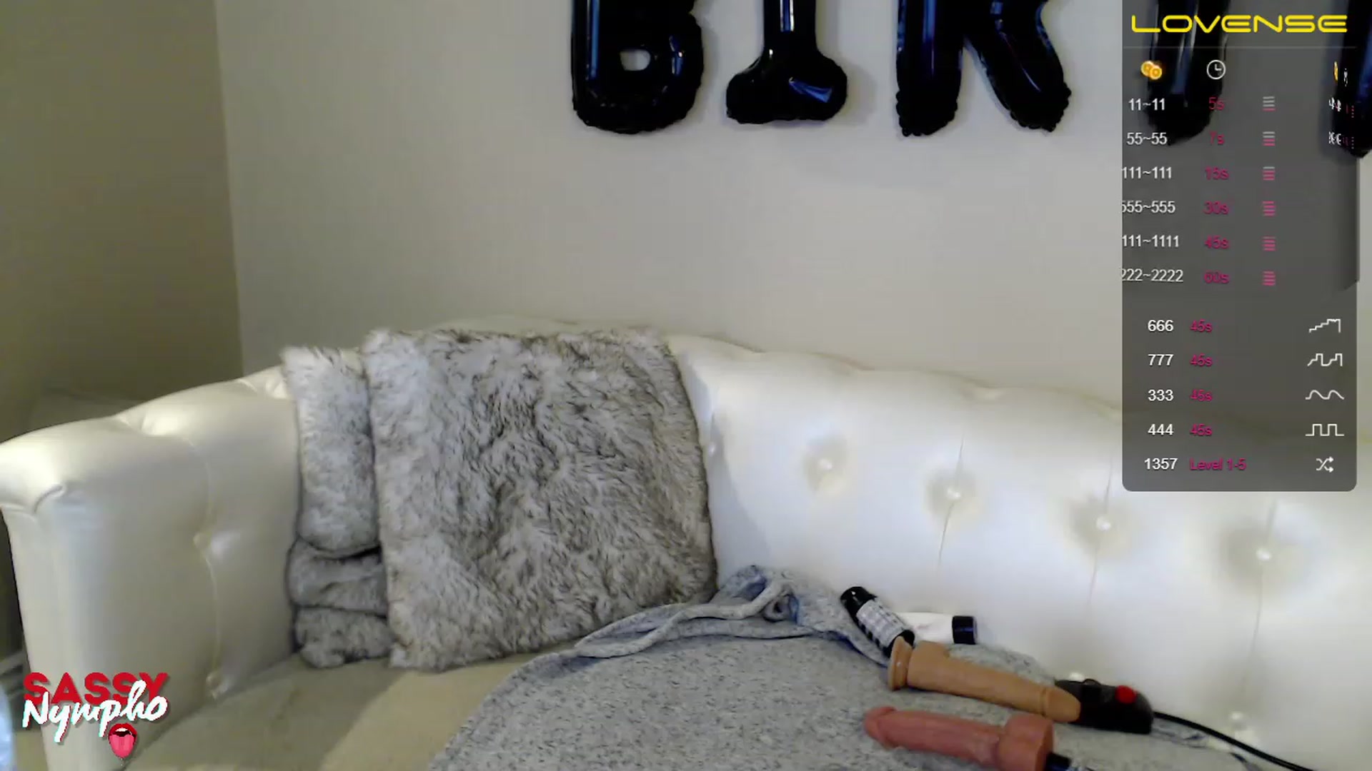 Gallery image thumbnail from Sassy_Nympho's myfreecams stream on, 02/11/2023, 19:08 image 6 of 20