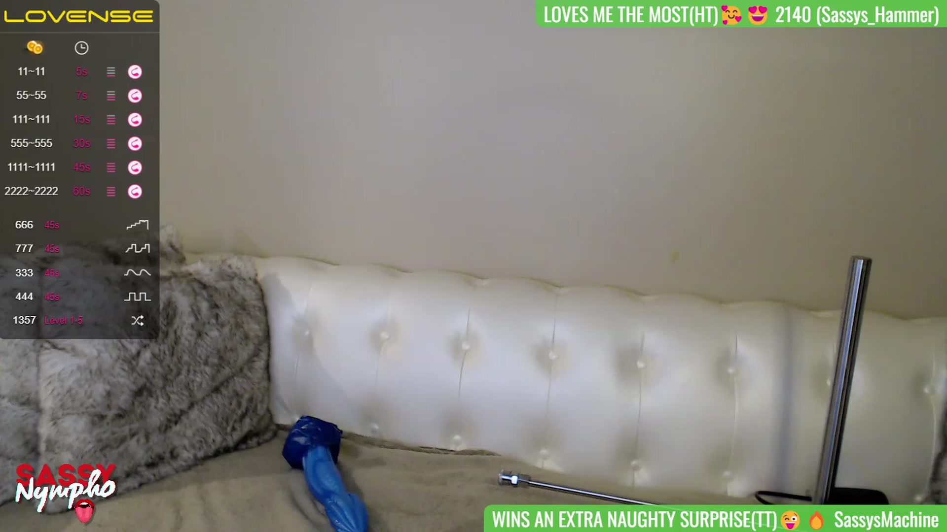 Gallery image thumbnail from Sassy_Nympho's myfreecams stream on, 02/14/2023, 05:11 image 16 of 20
